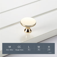 Gold Cabinet Handles，Modern Zinc Alloy Brushed Gold Cabinet Pulls For Cupboard Door, Dresser Drawer, Wardrobe Hardware