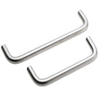 Modern Brushed Nickel Drawer Pulls Kitchen Cabinet Handles - Arch Cabinet Pulls Series - Hole Centers(3.75"/96mm , 5"/128mm, 6.25"/160mm)