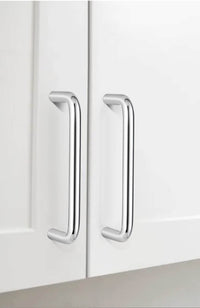 Modern Brushed Nickel Drawer Pulls Kitchen Cabinet Handles - Arch Cabinet Pulls Series - Hole Centers(3.75"/96mm , 5"/128mm, 6.25"/160mm)