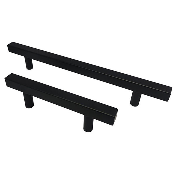 Matte Black Cabinet Pulls Kitchen Cabinet Handles - Large Size Handles - Hole Centers(7.5"，8"，8.8"，10")