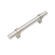 3-1/2"(90mm) Hole Center Cabinet Handles Pulls for Kitchen Stainless Steel Brushed Nickel Drawer Pulls ( 6" Length ）