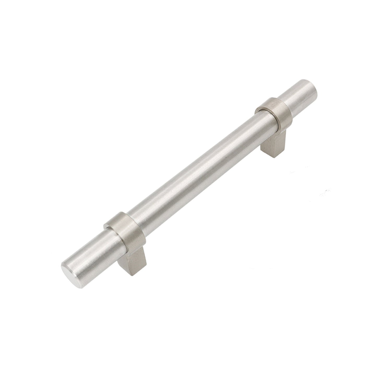 3-3/4"(96mm) Hole Center Cabinet Handles Pulls for Kitchen Stainless Steel Brushed Nickel Drawer Pulls ( 6" Length ）
