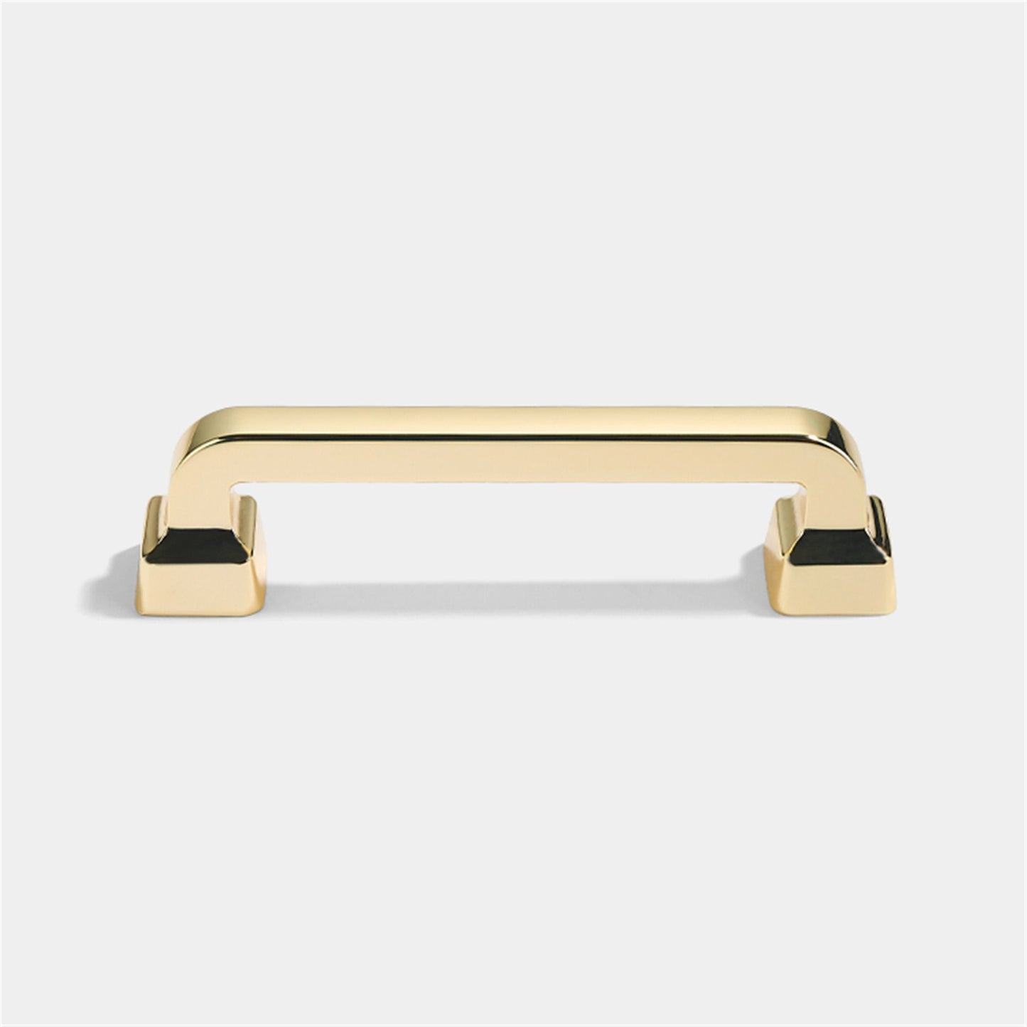 Brushed Cabinet Pulls Gold Drawer Pulls，Zinc Alloy Drawer Pull Handle For Dresser Drawers Bathroom Cabinet Hardware(Swiss Gold)
