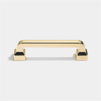 Brushed Cabinet Pulls Gold Drawer Pulls，Zinc Alloy Drawer Pull Handle For Dresser Drawers Bathroom Cabinet Hardware(Swiss Gold)