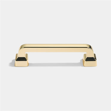 Brushed Cabinet Pulls Gold Drawer Pulls，Zinc Alloy Drawer Pull Handle For Dresser Drawers Bathroom Cabinet Hardware(Swiss Gold)